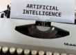 une machine à écrire qui tape artificial-intelligence