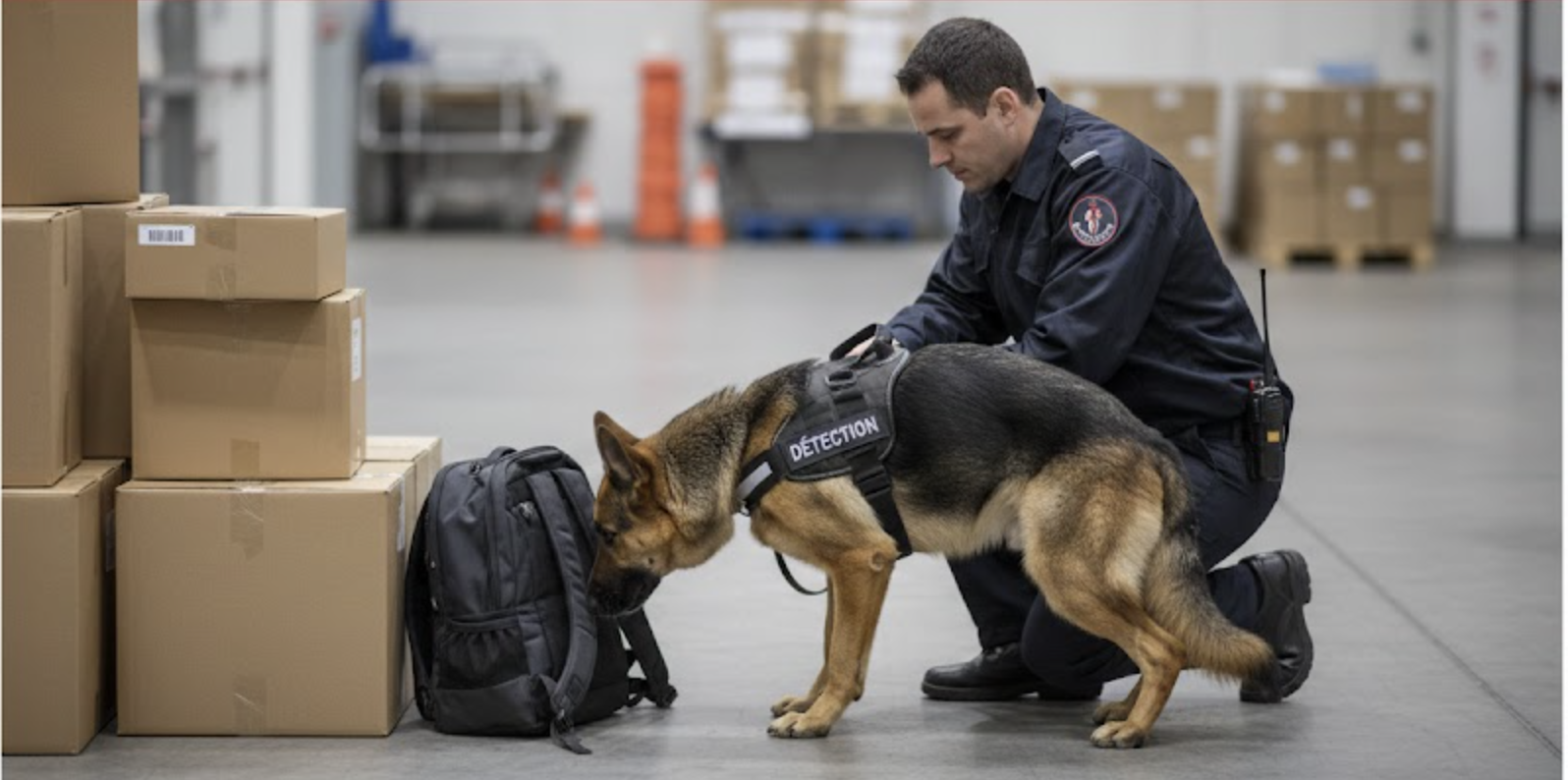 Détection explosifs